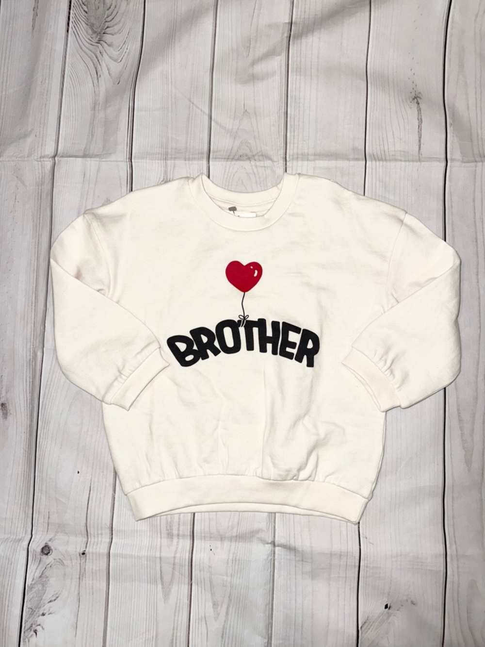 Toddler Boy Brother Crewneck - Size 4T